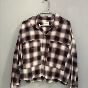 Abercrombie & Fitch Plaid Crop
